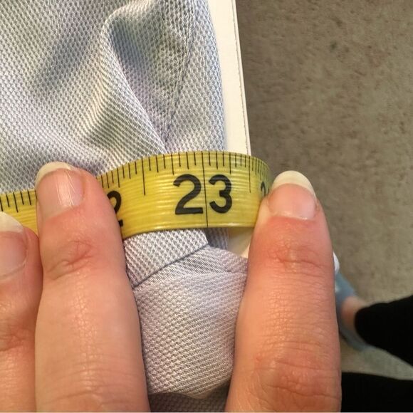 Hugo Boss Light Blue Knit Button Down Dress Shirt - Picture 10 of 11